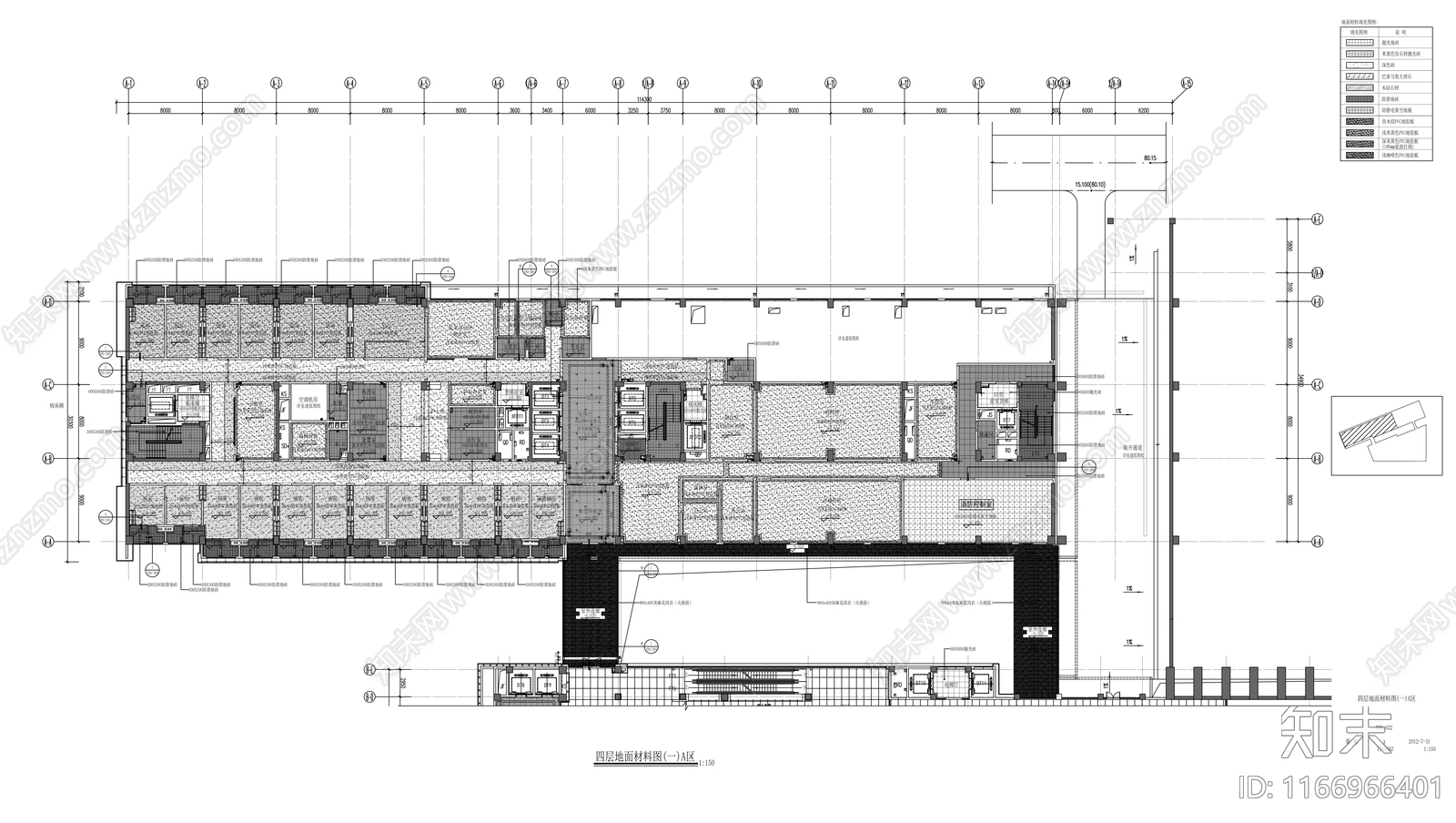 现代医院cad施工图下载【ID:1166966401】