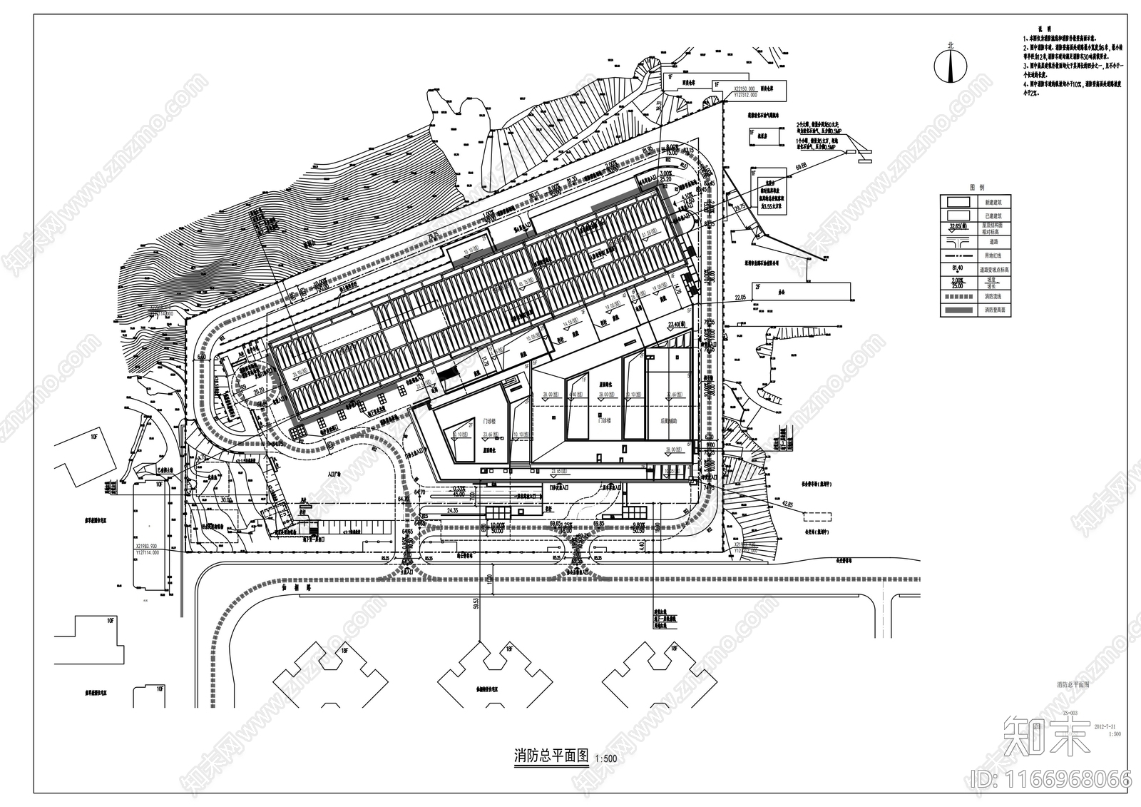 现代其他公共建筑cad施工图下载【ID:1166968066】