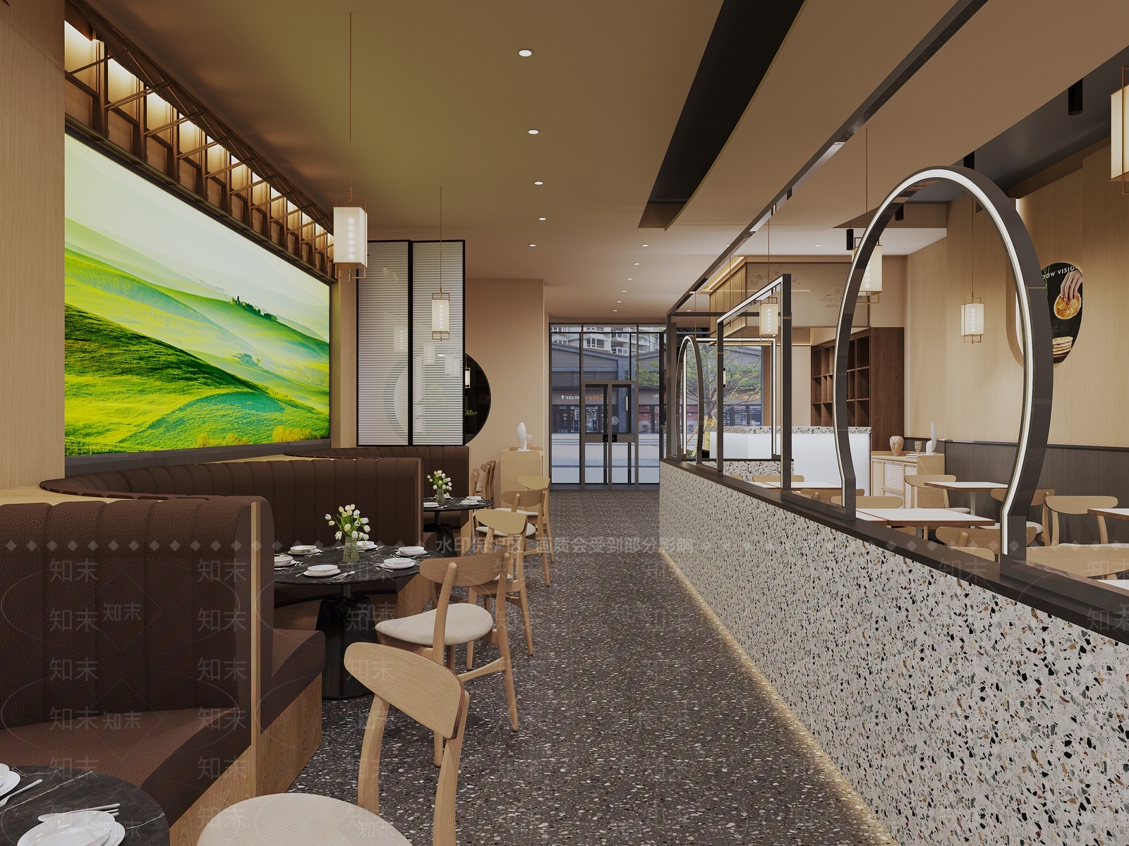 新中式快餐店3D模型下载【ID:1167004348】
