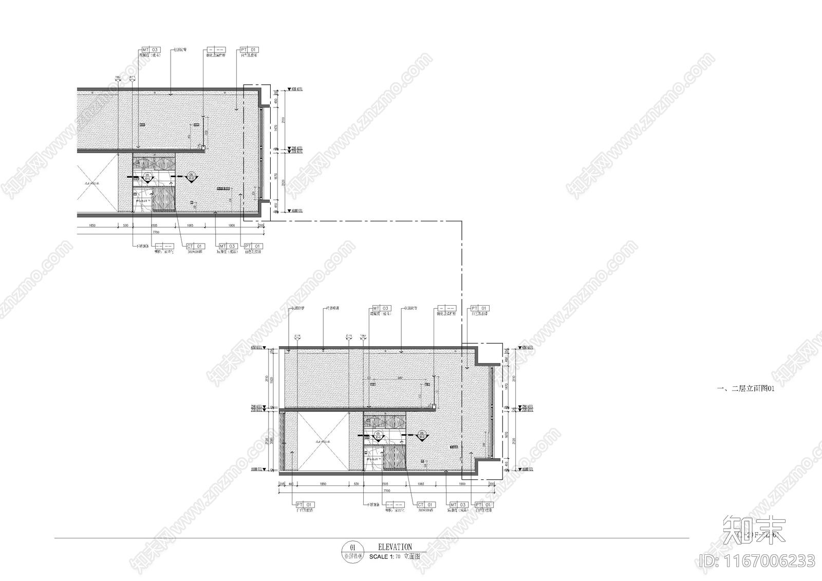 现代公寓cad施工图下载【ID:1167006233】