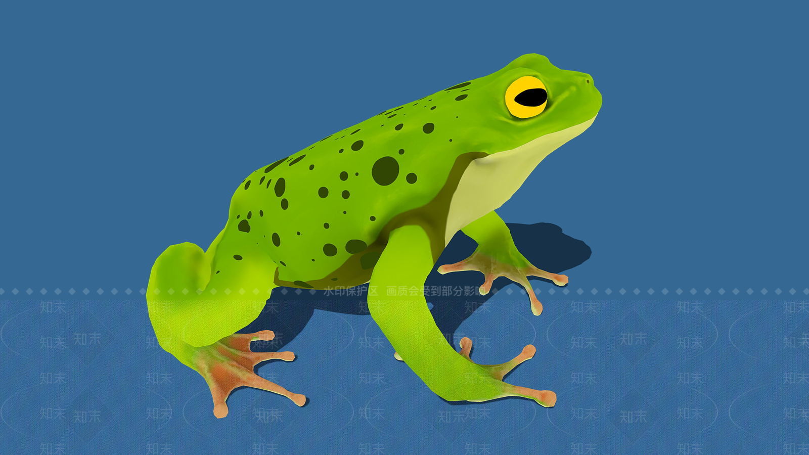 爬行类动物3D模型下载【ID:1167015701】