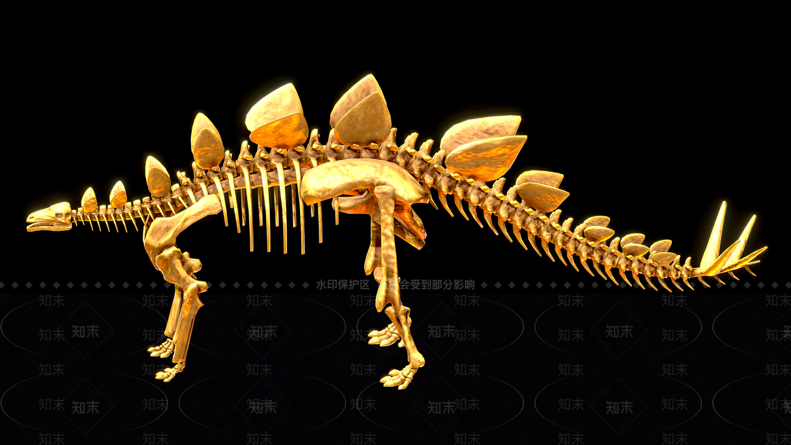 爬行类动物3D模型下载【ID:1167016802】