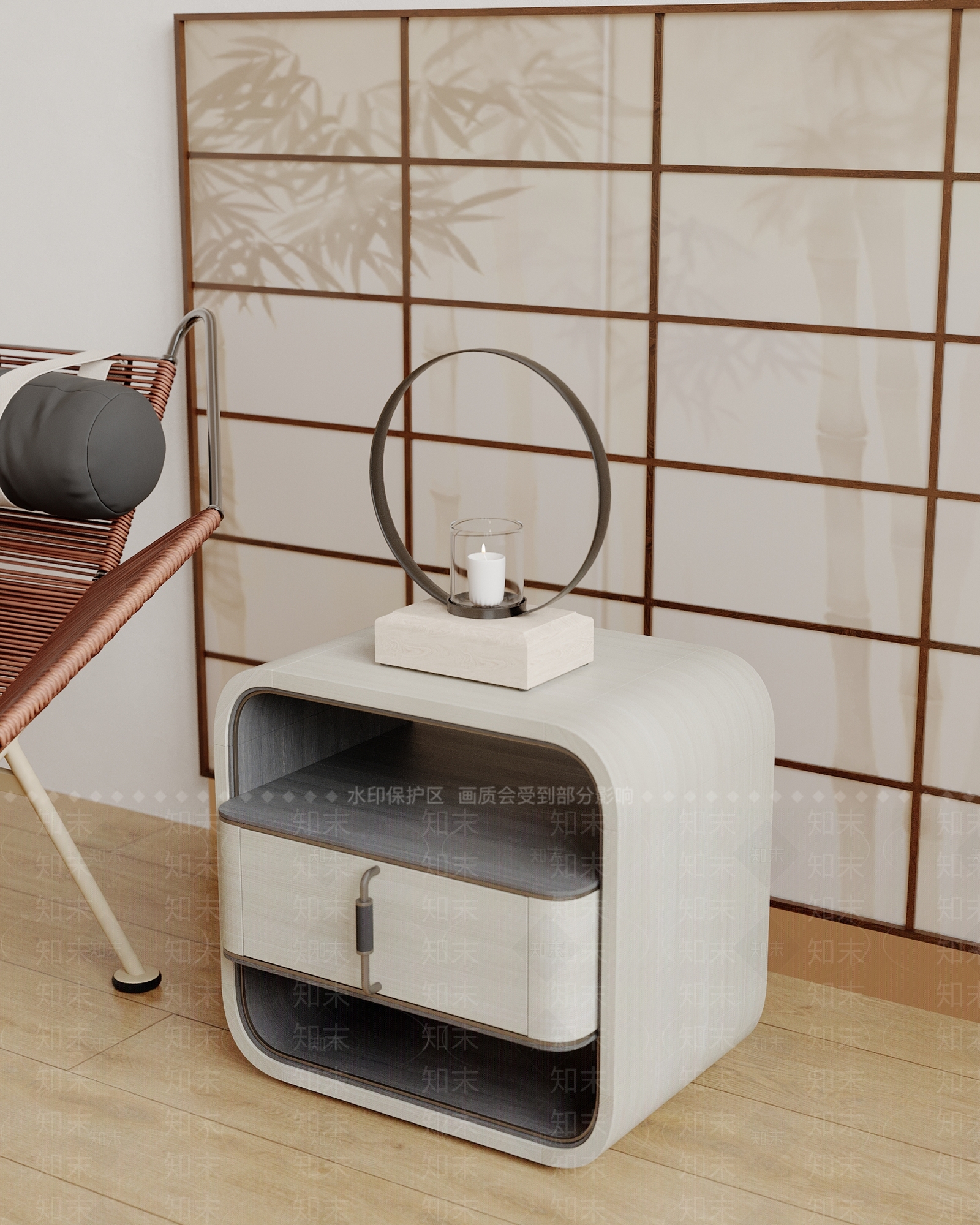 现代台灯3D模型下载【ID:1167039078】