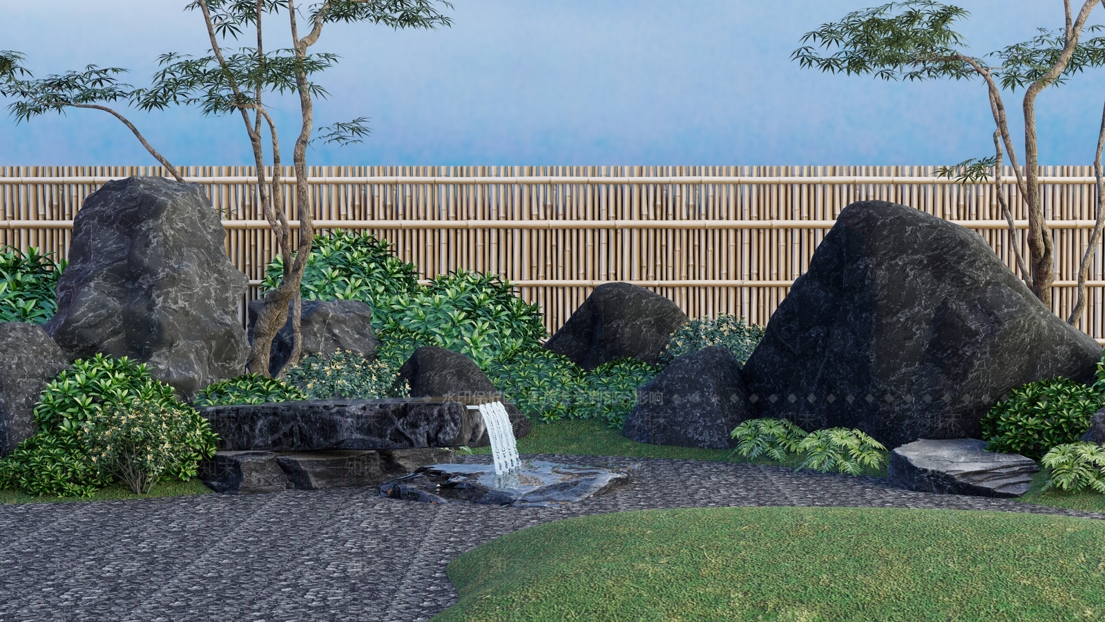现代石头SU模型下载【ID:1167047317】