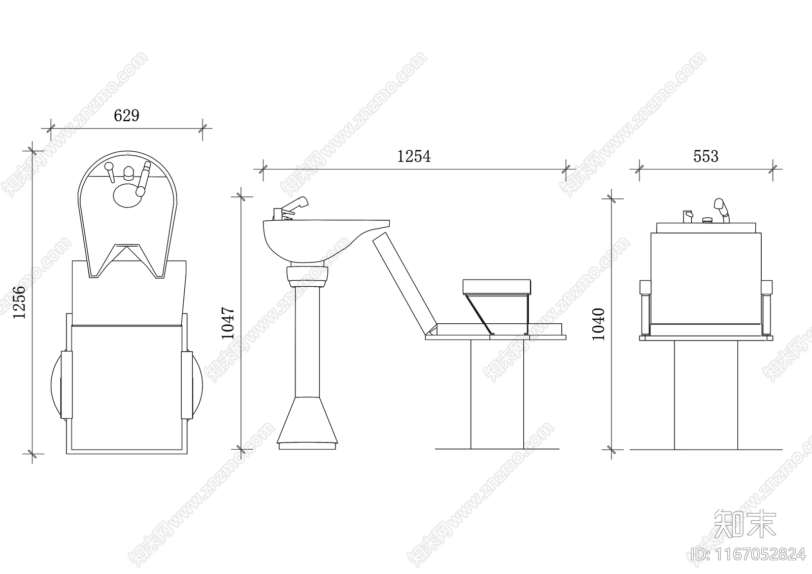 现代综合家具图库施工图下载【ID:1167052824】