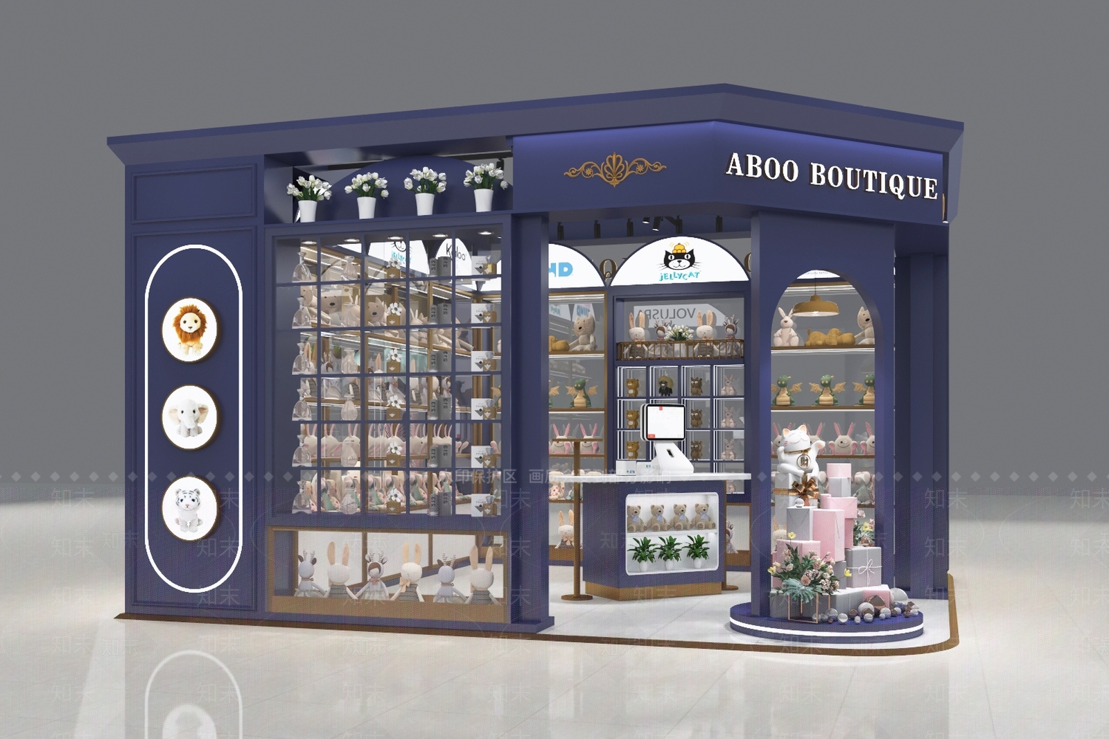 现代玩具礼品店3D模型下载【ID:1167065098】