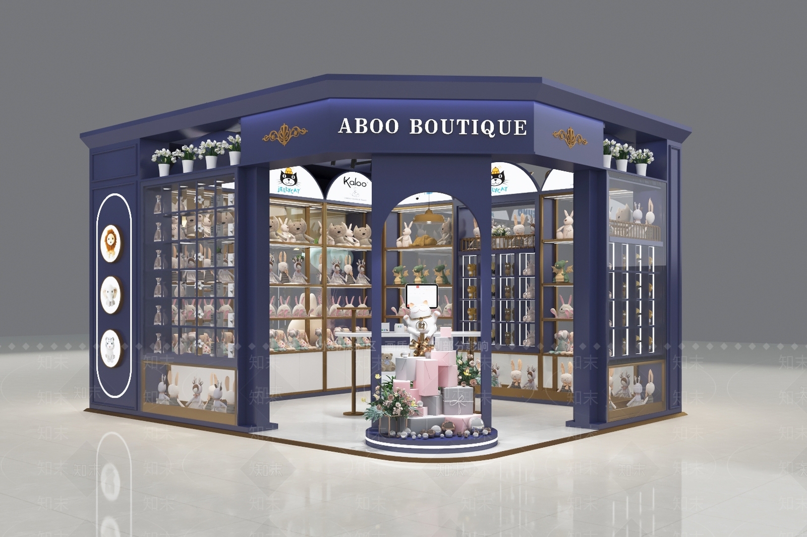 现代玩具礼品店3D模型下载【ID:1167065098】