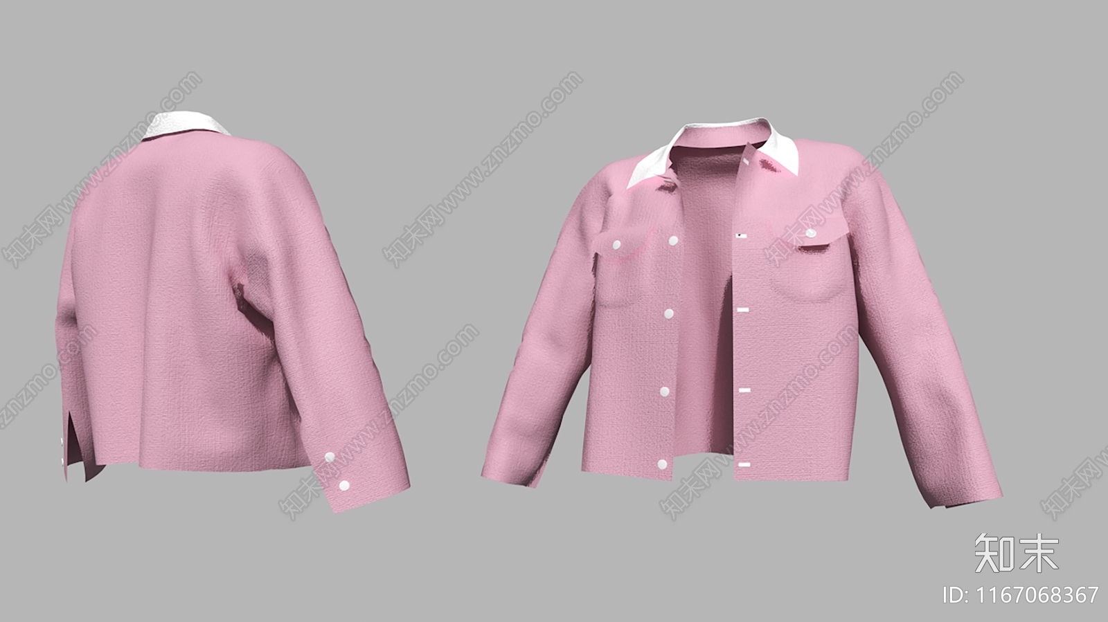 衣服3D模型下载【ID:1167068367】