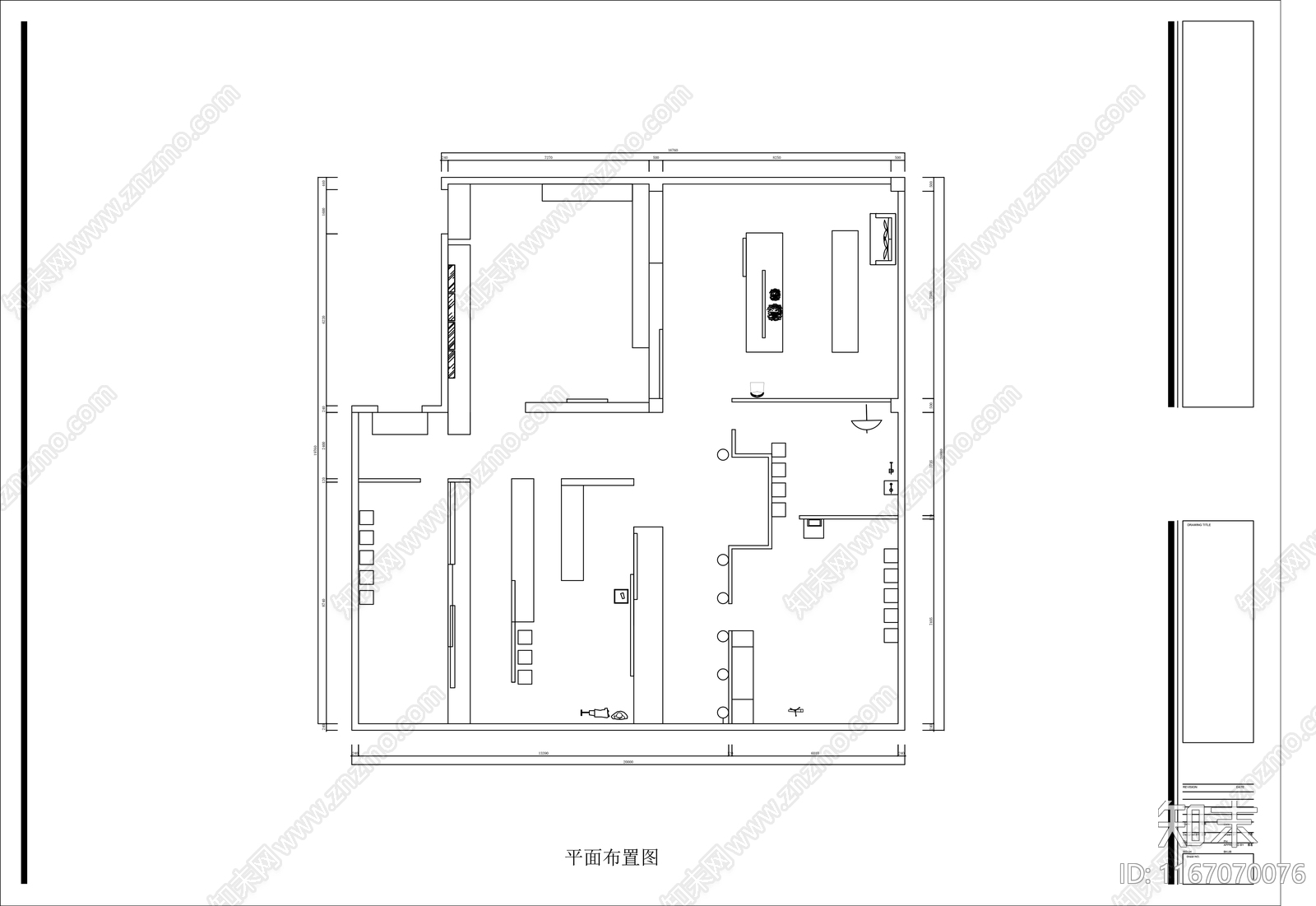 现代便利店cad施工图下载【ID:1167070076】