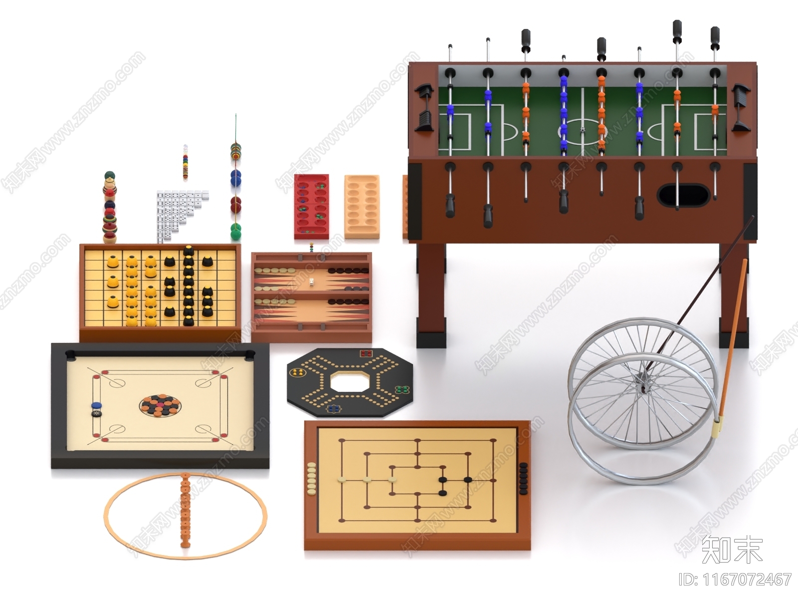 娱乐器材3D模型下载【ID:1167072467】