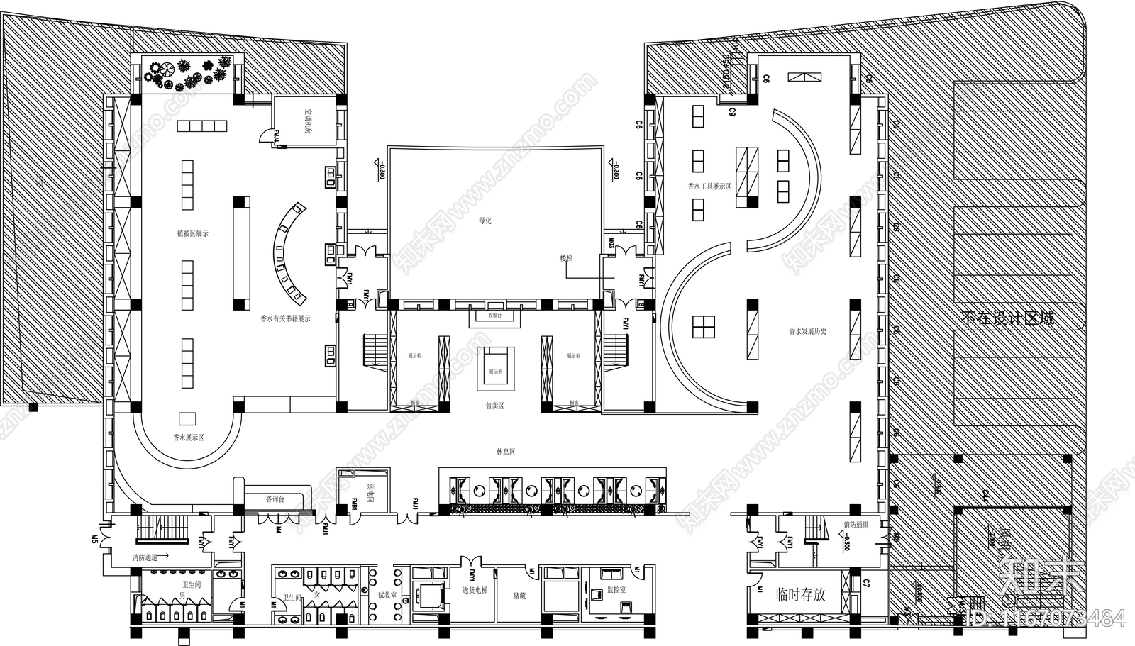 现代其他文化空间施工图下载【ID:1167073484】