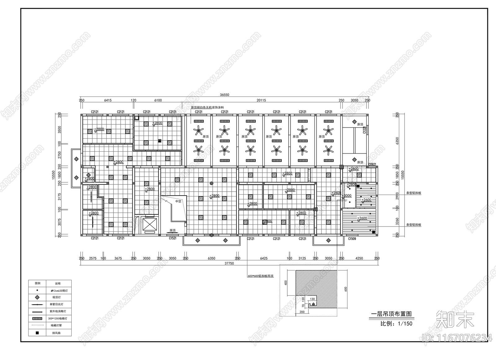 现代医院cad施工图下载【ID:1167076234】