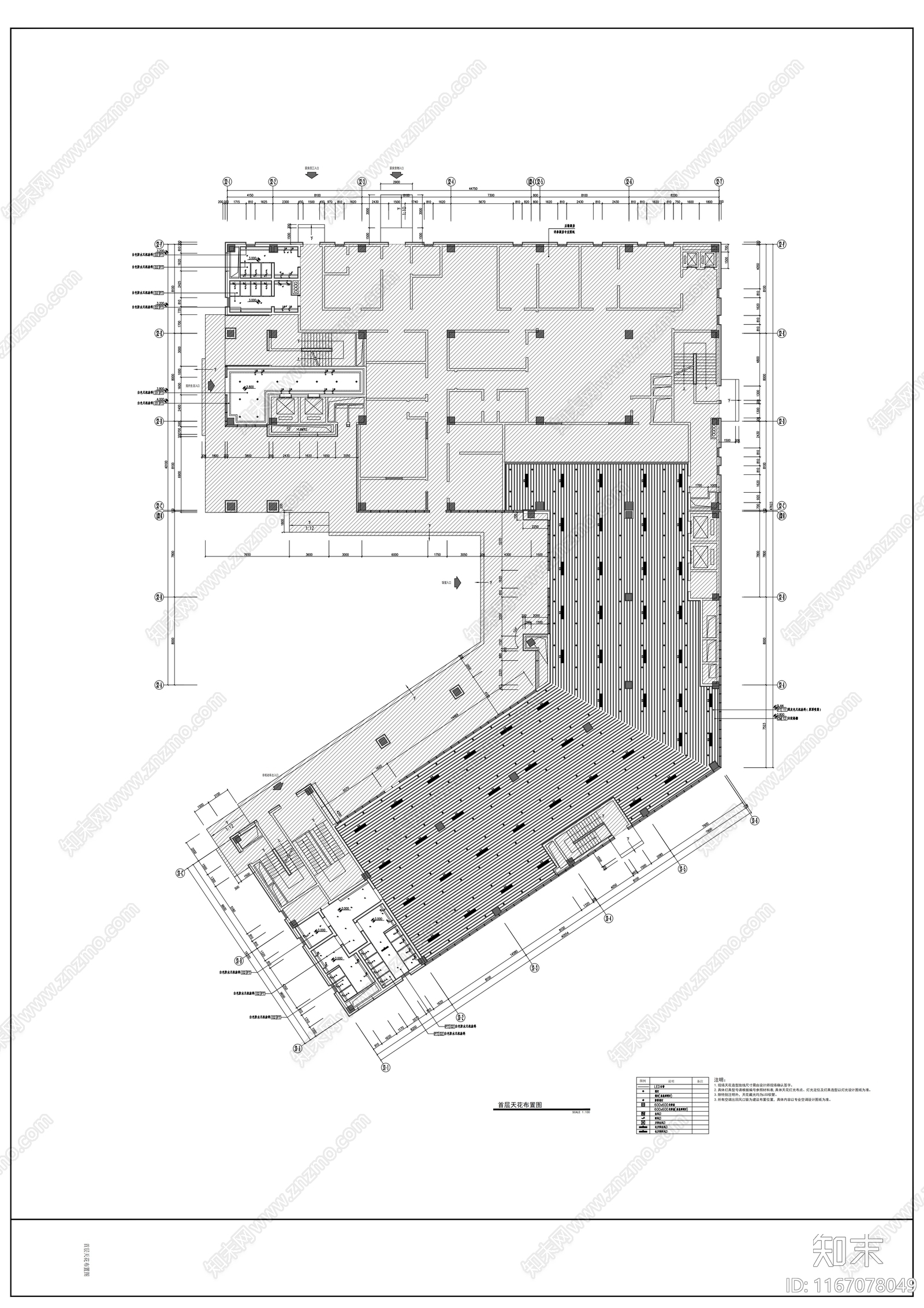 现代医院cad施工图下载【ID:1167078049】