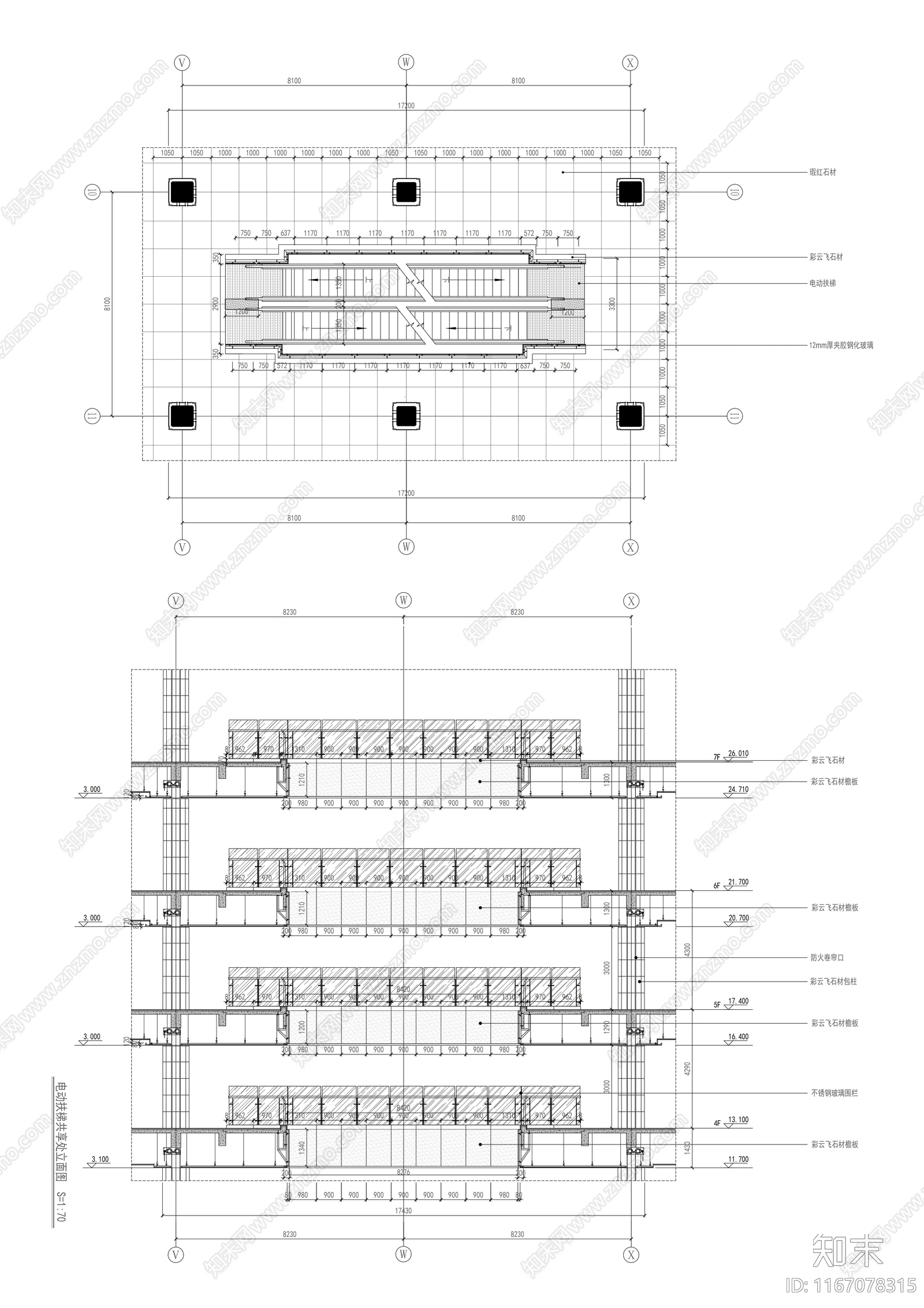 现代医院cad施工图下载【ID:1167078315】