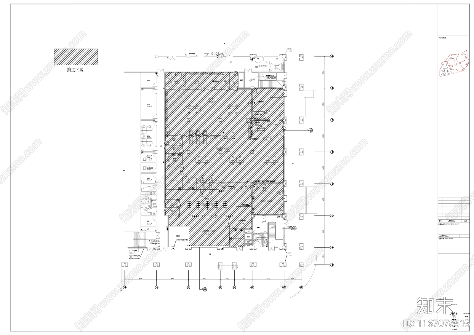 现代医院cad施工图下载【ID:1167078515】