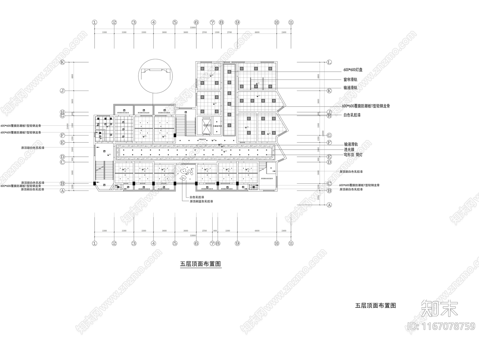 现代医院cad施工图下载【ID:1167078759】