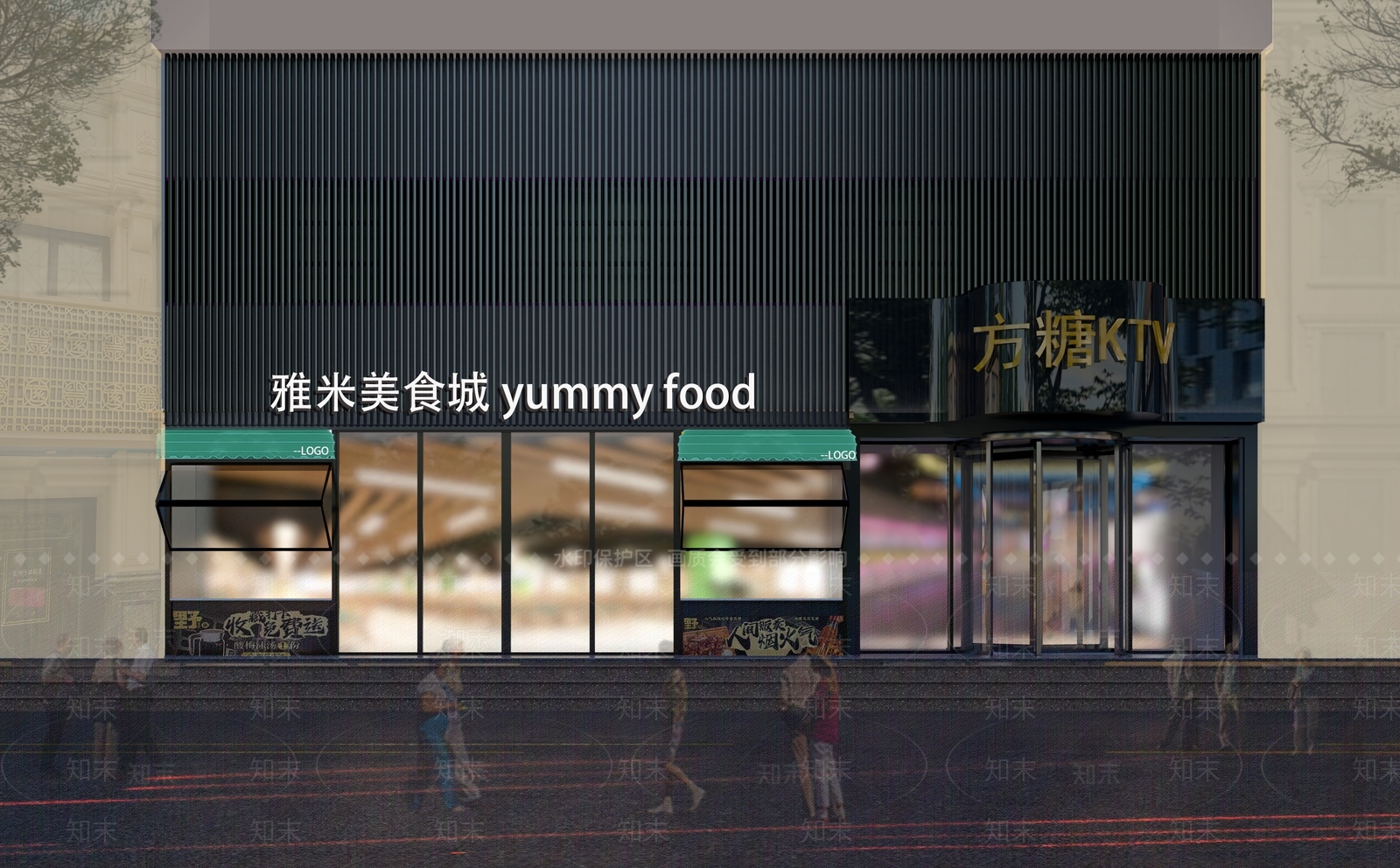现代其他餐饮空间3D模型下载【ID:1167081756】