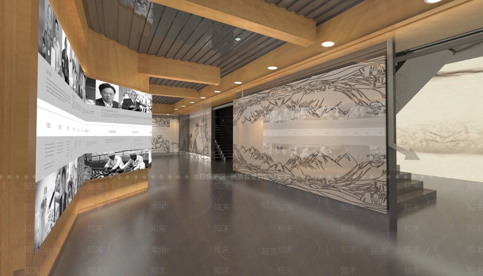 中式博物馆3D模型下载【ID:1167084694】