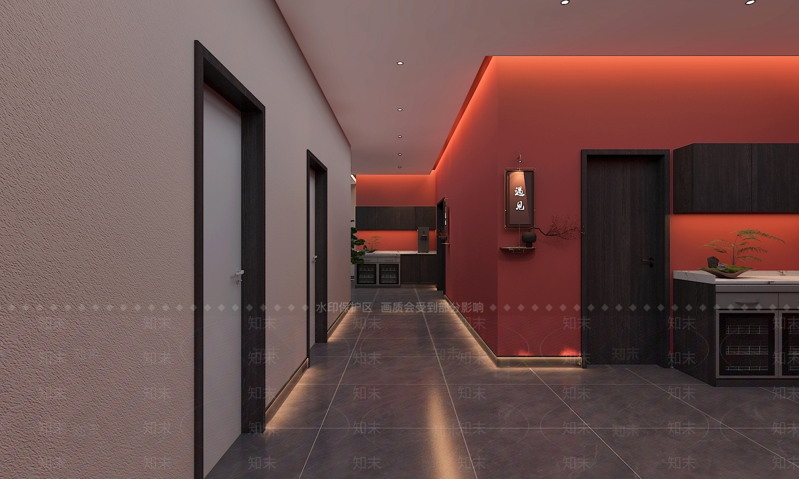 新中式中餐厅3D模型下载【ID:1167086951】