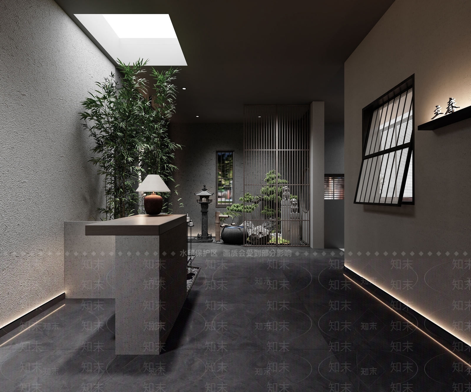 新中式酒店3D模型下载【ID:1167087903】