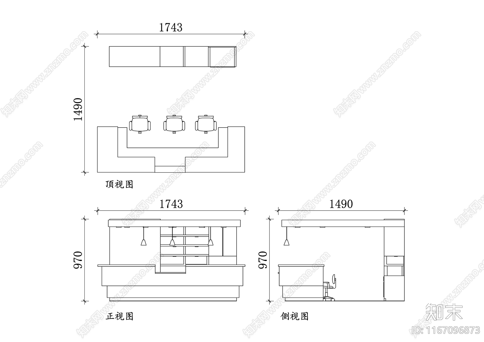 现代医院cad施工图下载【ID:1167096873】