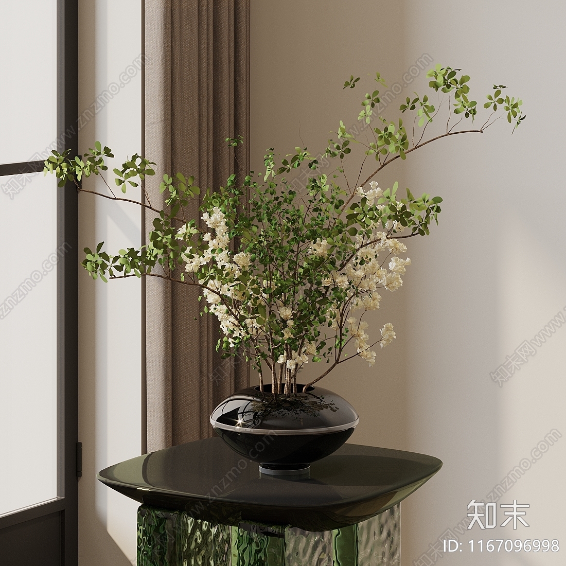 现代花艺3D模型下载【ID:1167096998】