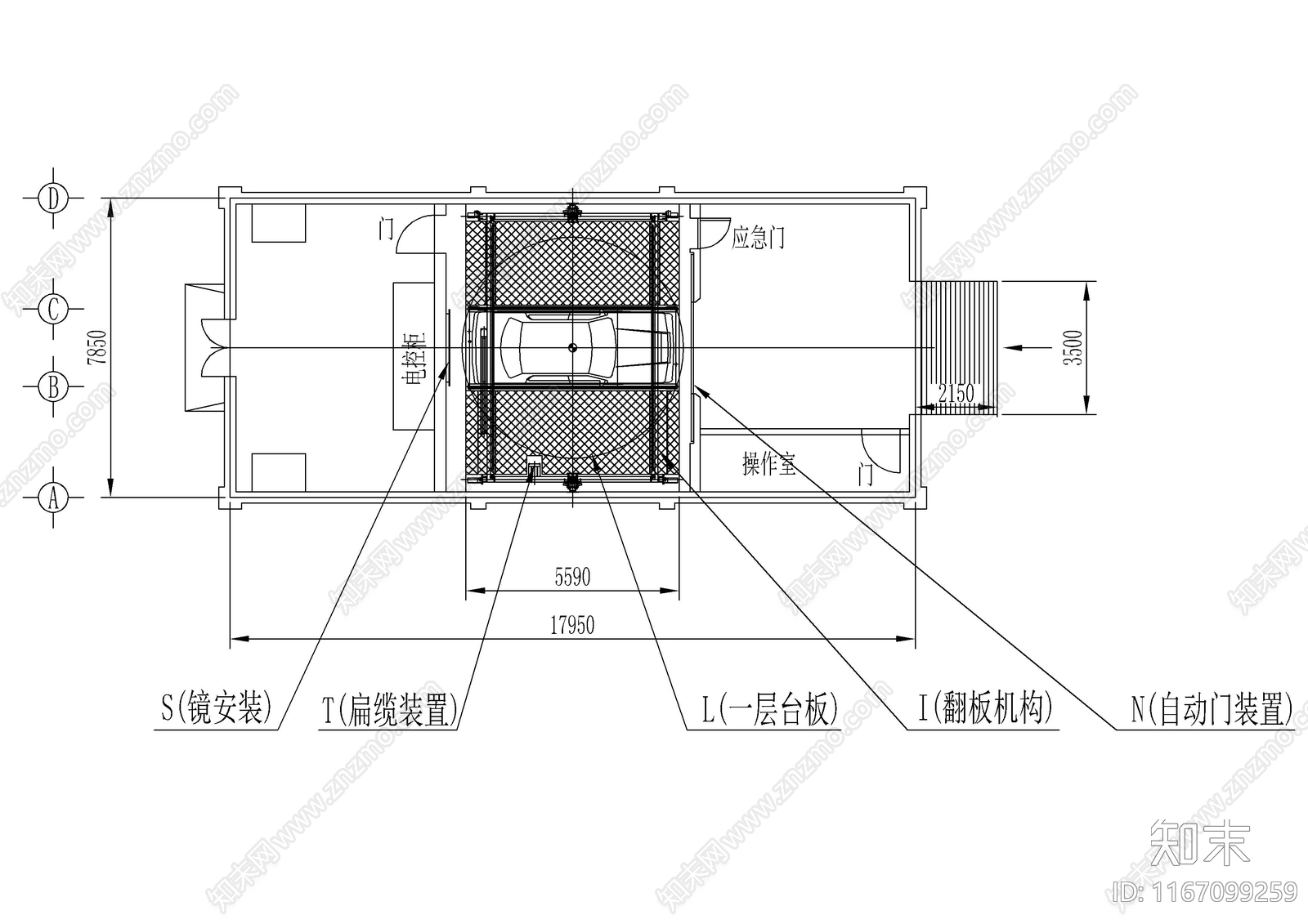 现代其他建筑cad施工图下载【ID:1167099259】