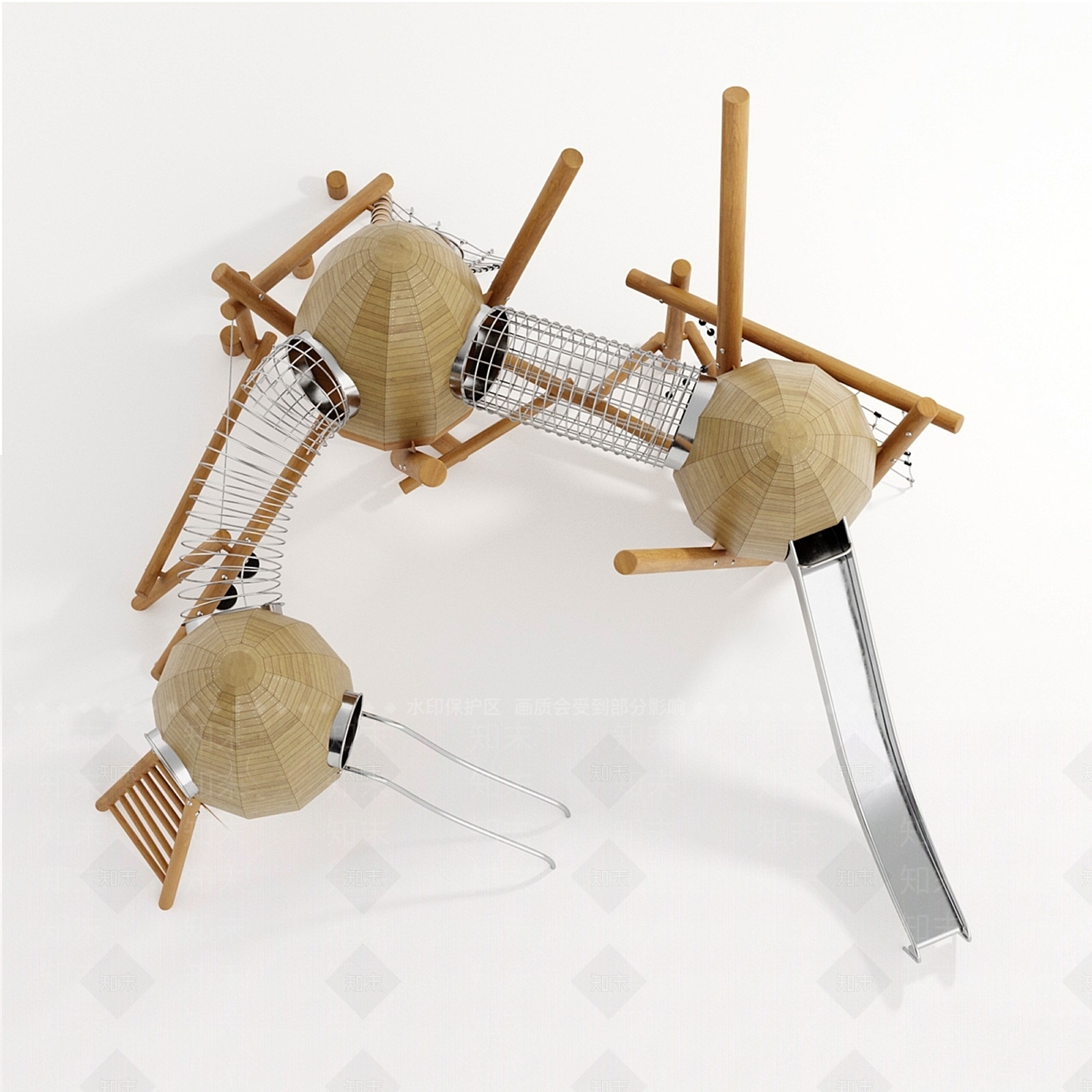 儿童器材3D模型下载【ID:1167110327】