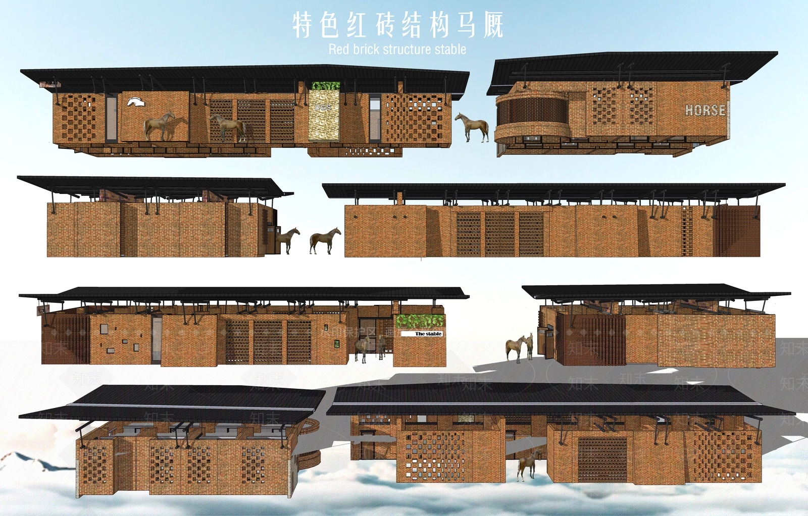 现代其他农业建筑SU模型下载【ID:1167129048】