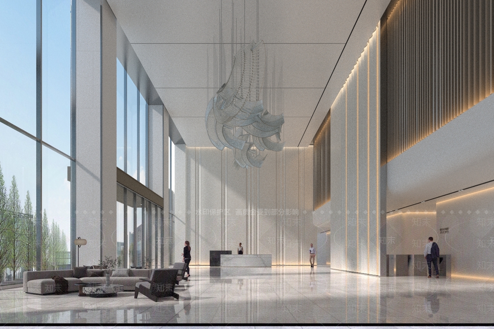 现代其他商业空间3D模型下载【ID:1167137612】