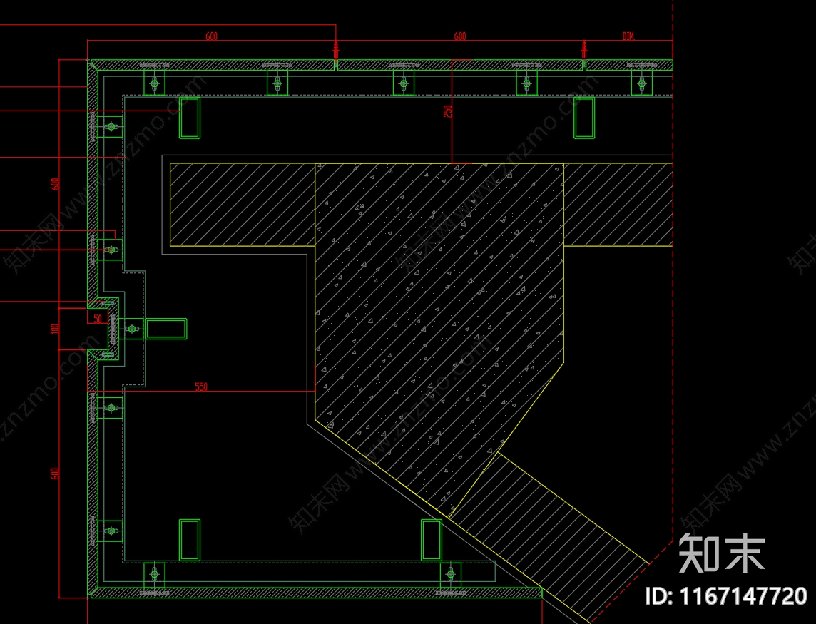 现代商业景观cad施工图下载【ID:1167147720】