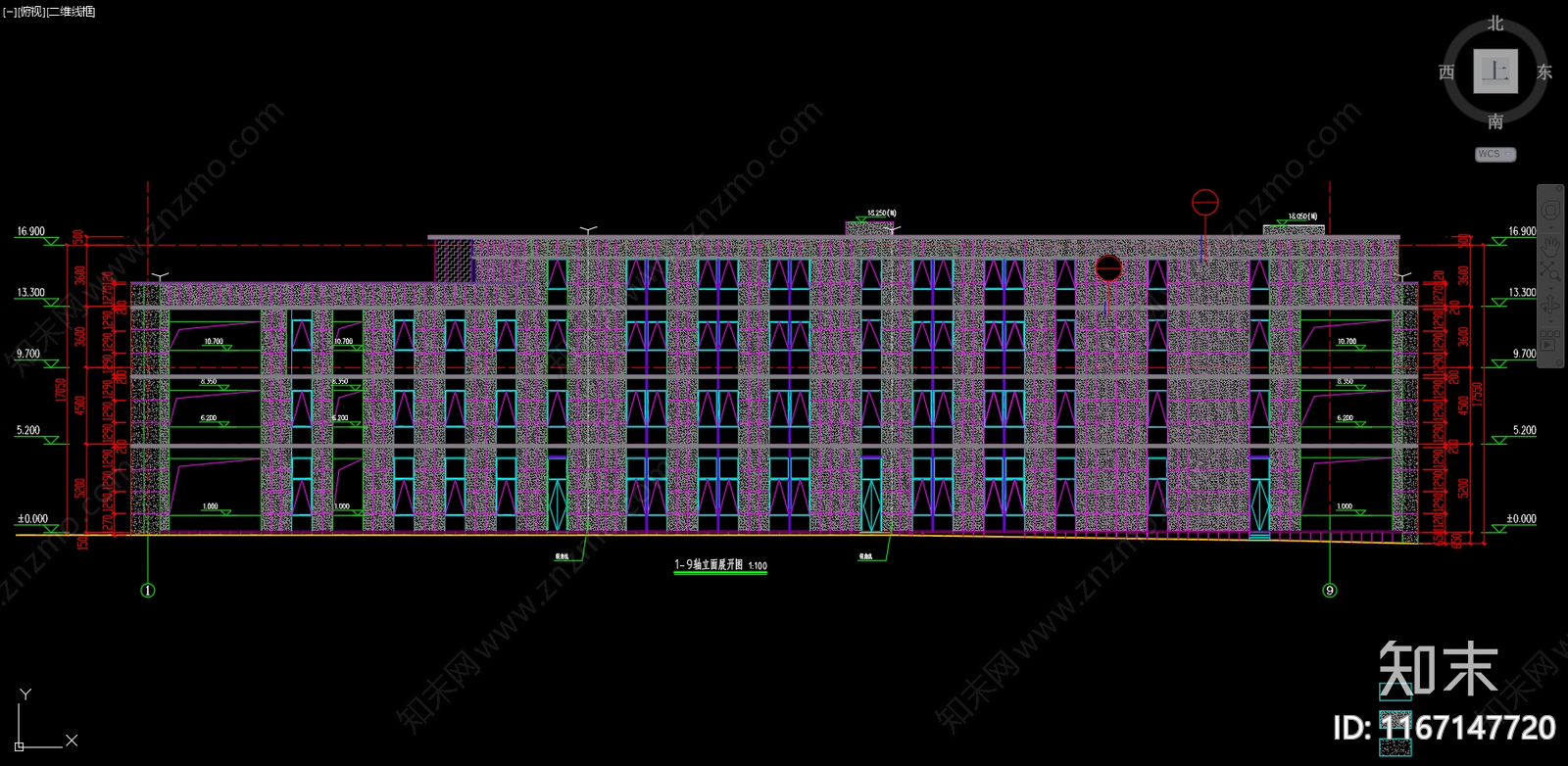 现代商业景观cad施工图下载【ID:1167147720】