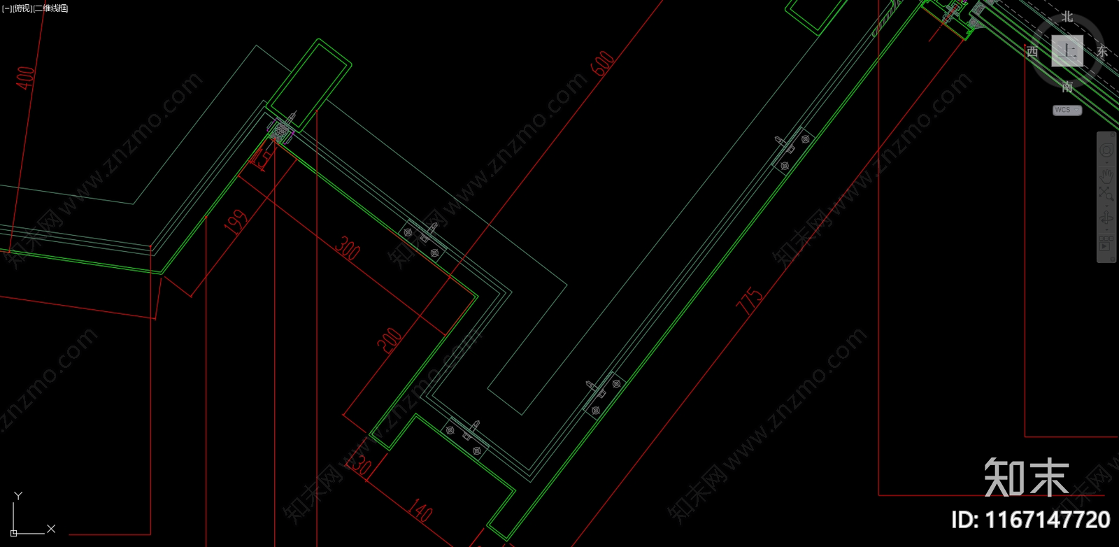 现代商业景观cad施工图下载【ID:1167147720】