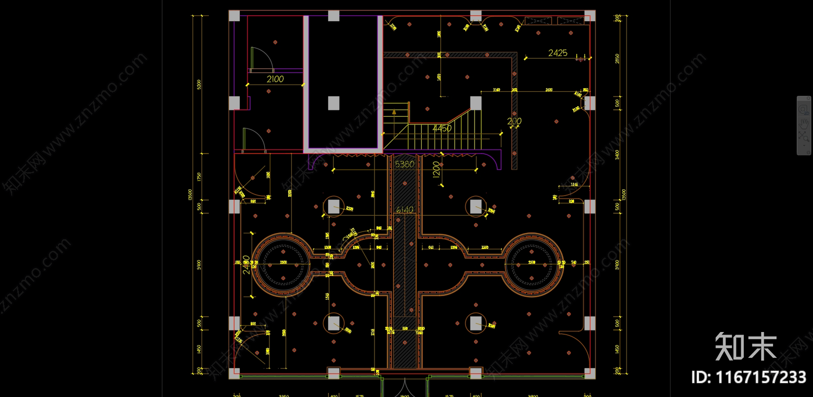 现代其他文化空间cad施工图下载【ID:1167157233】