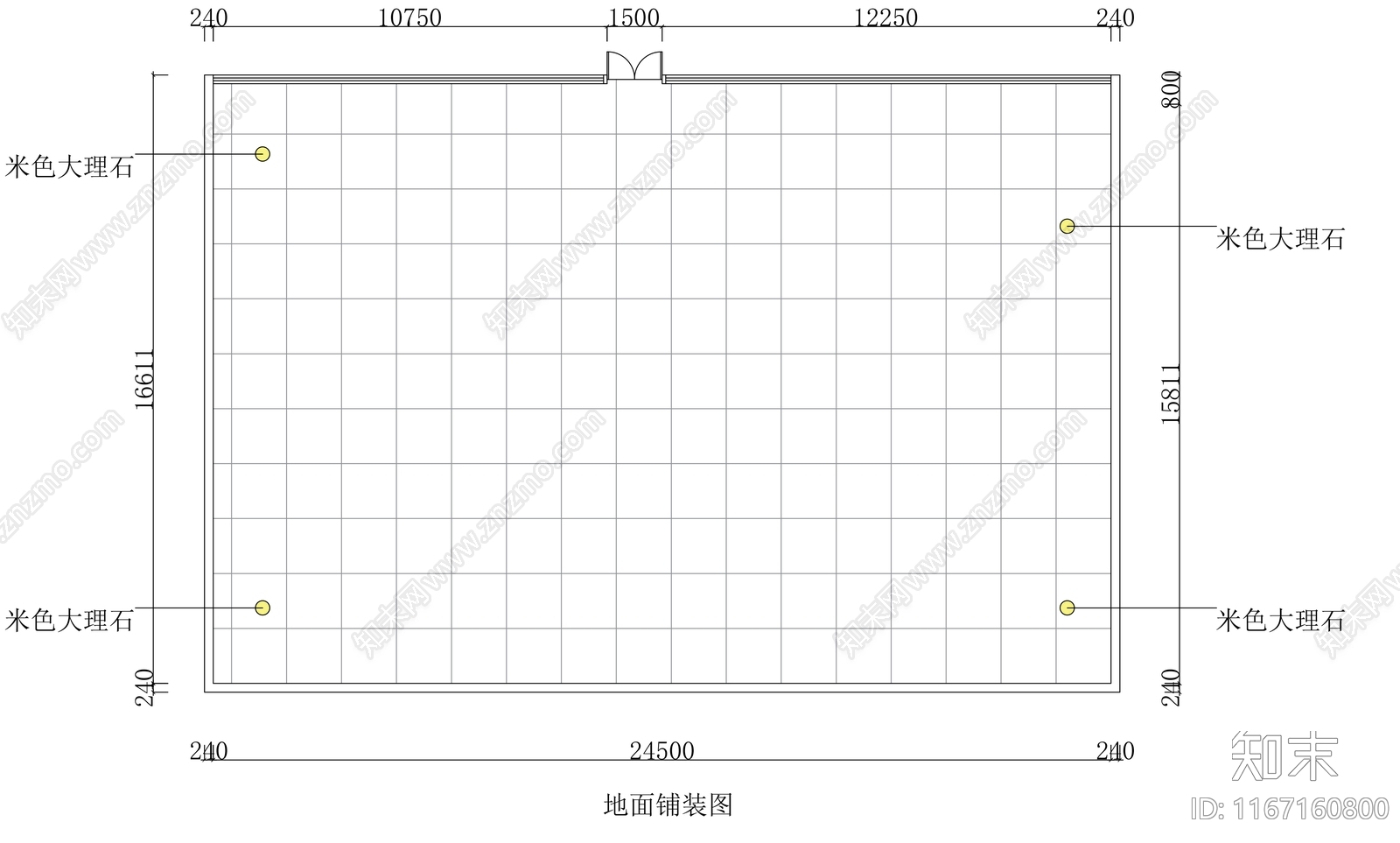 现代便利店cad施工图下载【ID:1167160800】