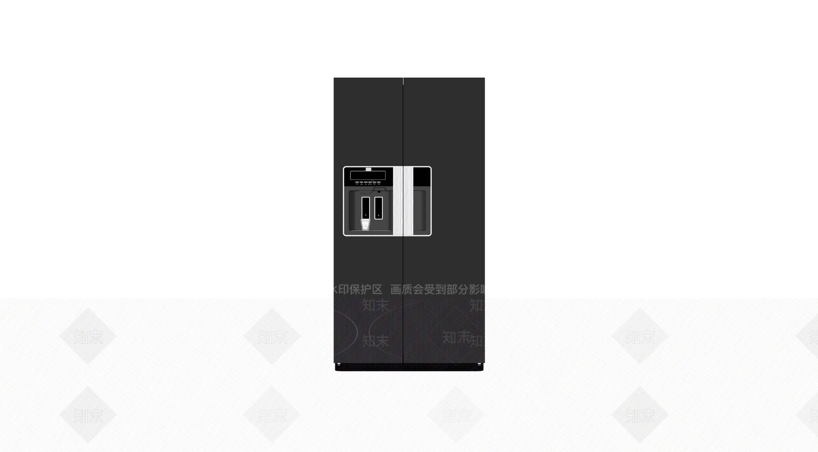 冰箱SU模型下载【ID:1167191445】