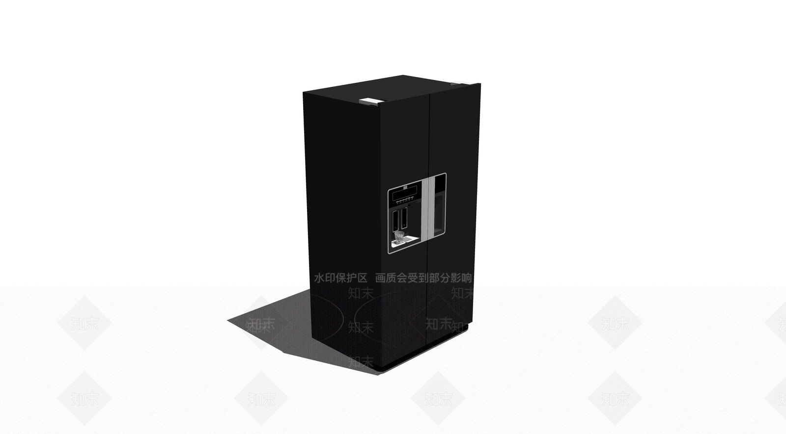 冰箱SU模型下载【ID:1167191445】