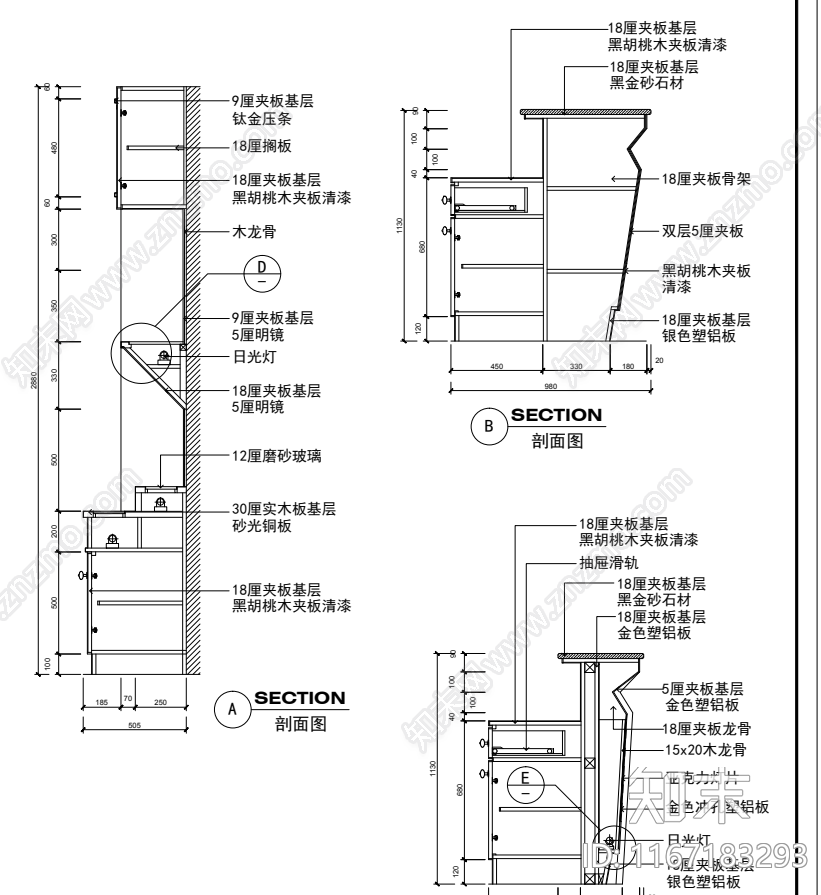 欧式酒吧cad施工图下载【ID:1167183293】