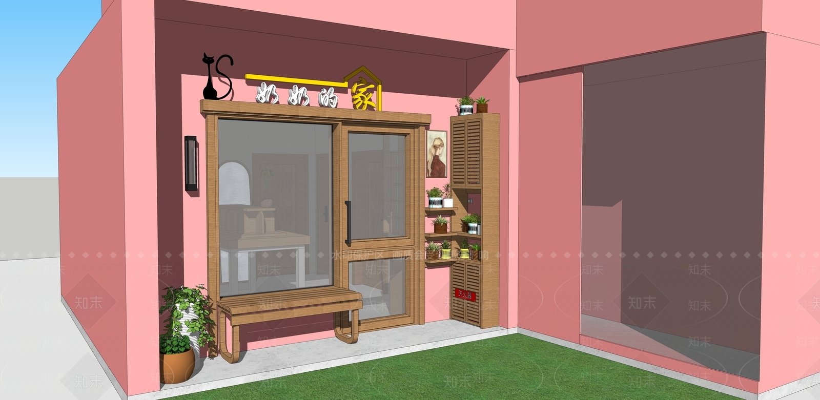 现代轻奢其他店铺SU模型下载【ID:1167182911】