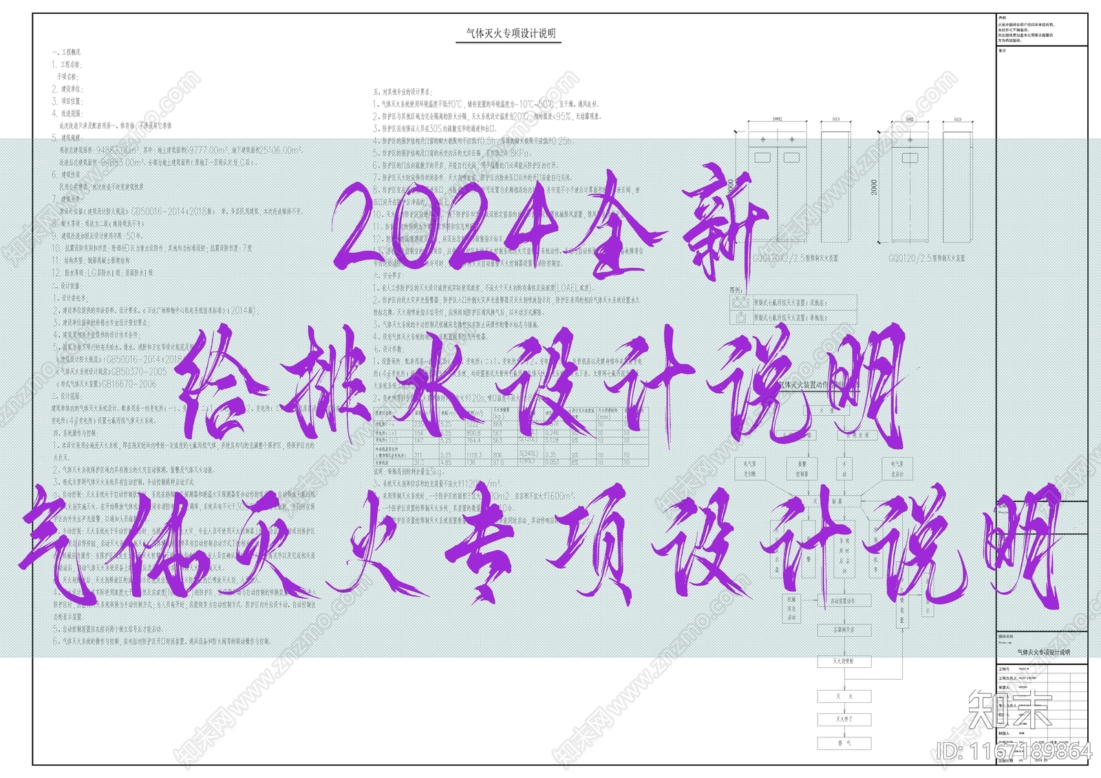 现代设计说明cad施工图下载【ID:1167189864】