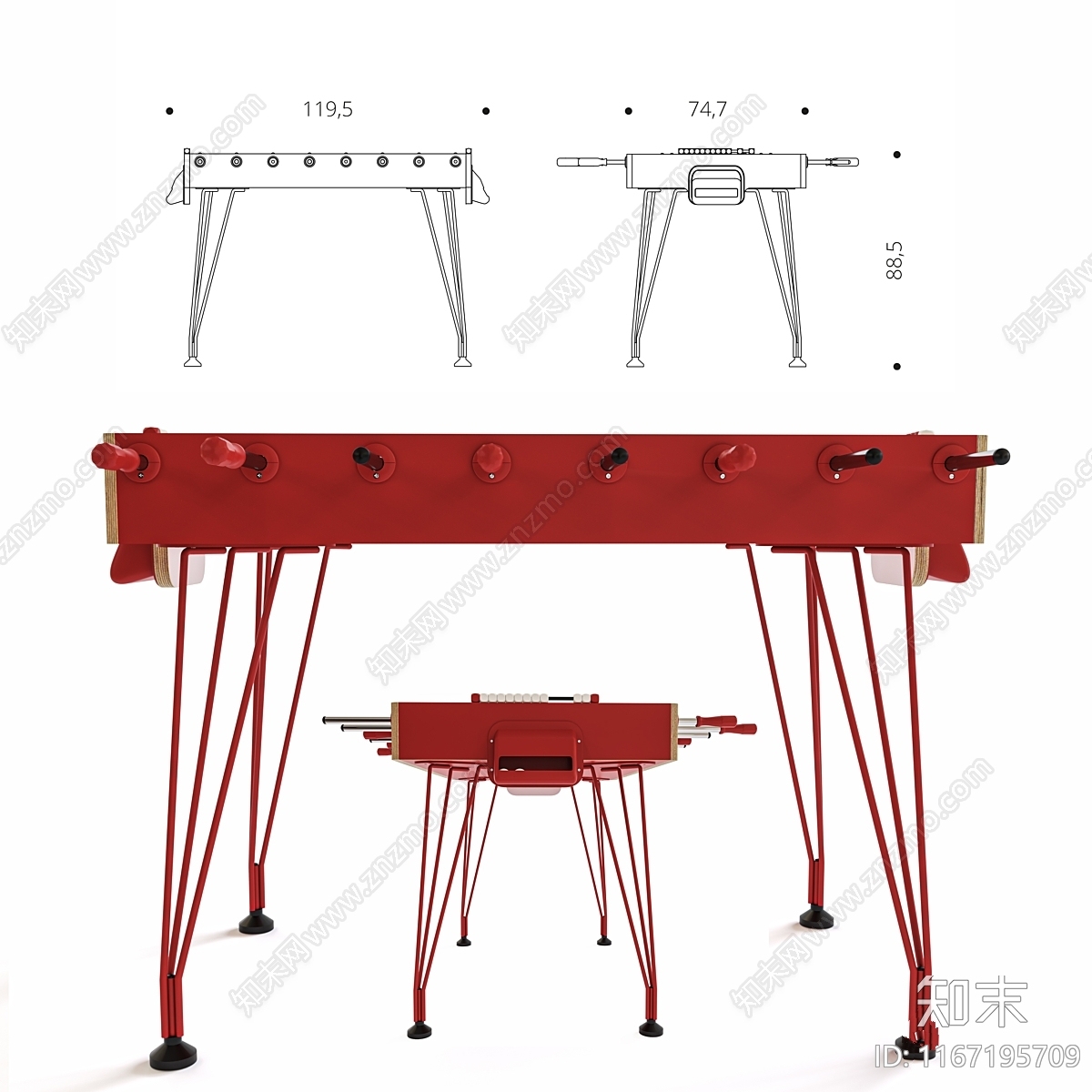 运动器材3D模型下载【ID:1167195709】