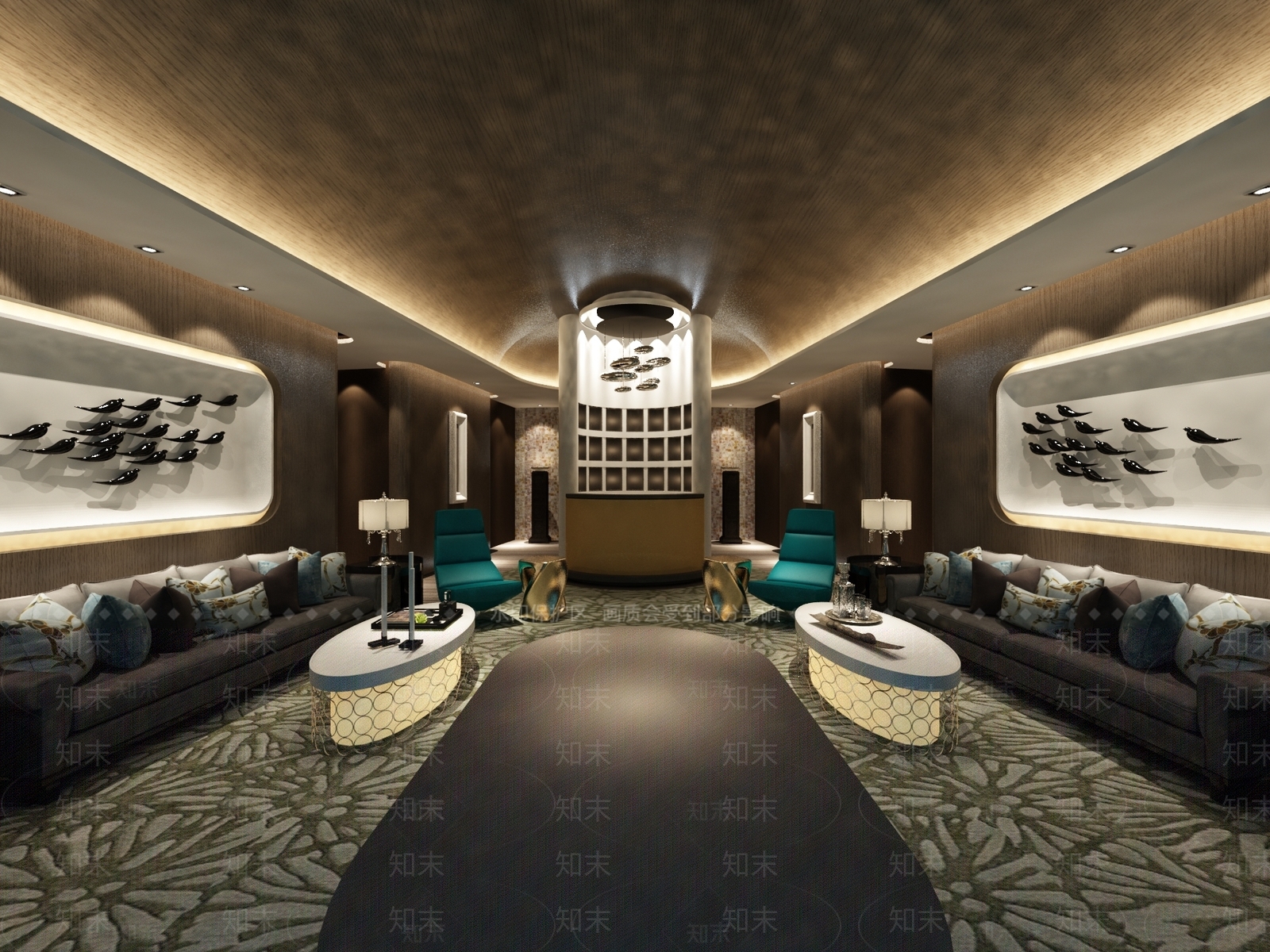 现代售楼处3D模型下载【ID:1167195945】