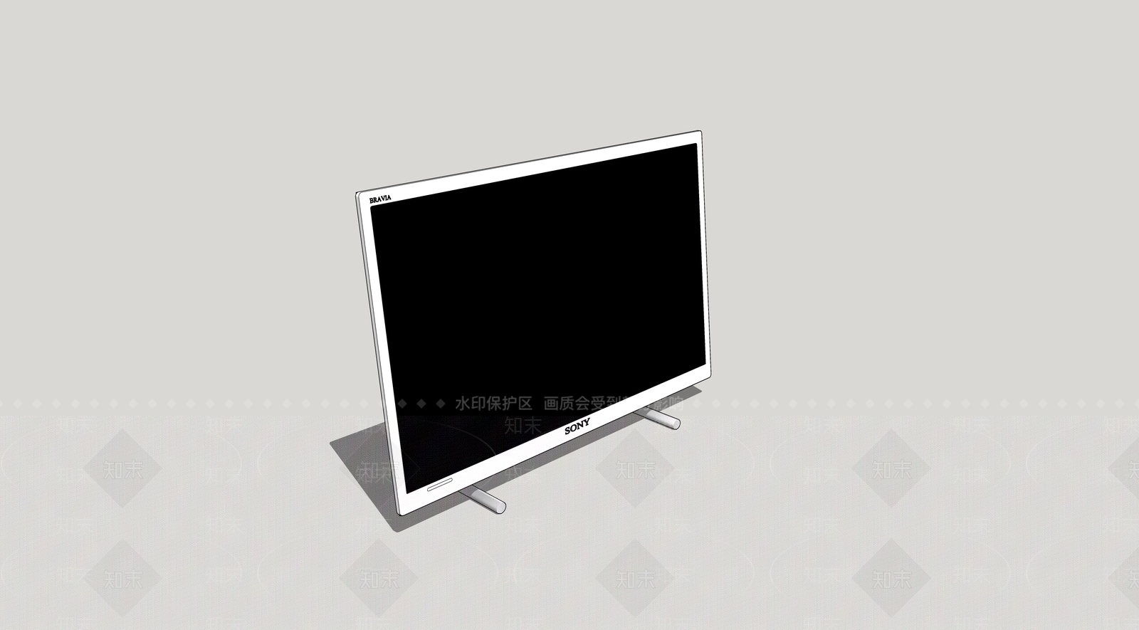 电视SU模型下载【ID:1167196748】