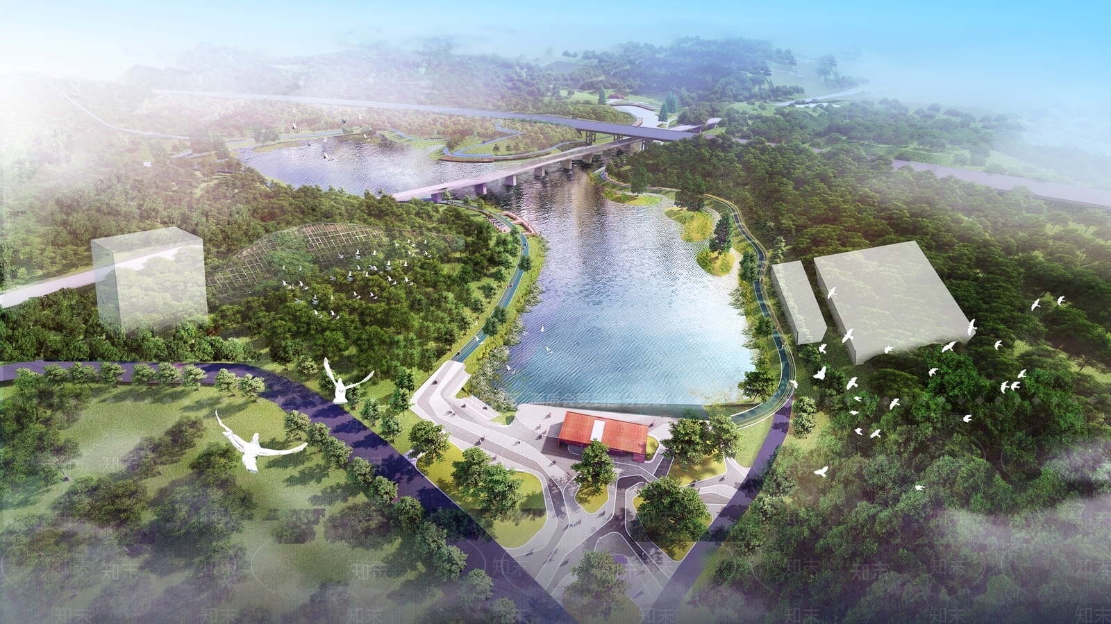新中式小公建SU模型下载【ID:1167205034】