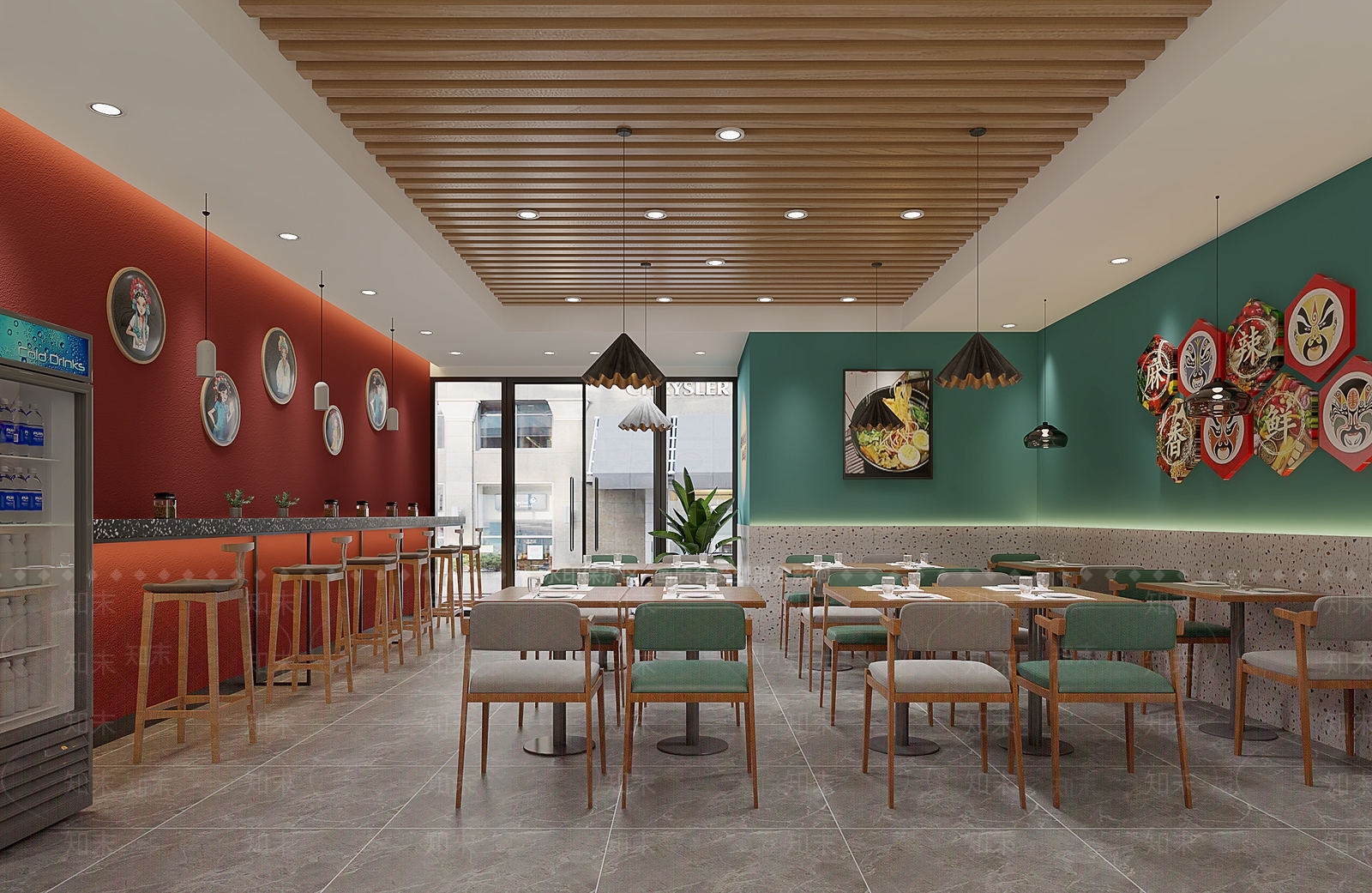 现代快餐店3D模型下载【ID:1167207043】