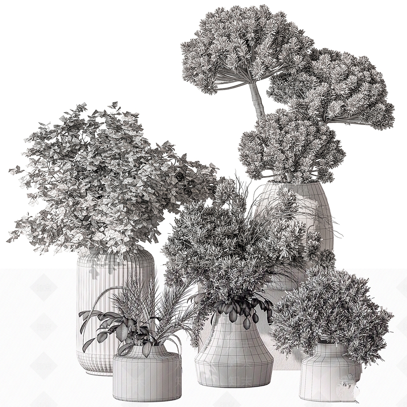 花艺3D模型下载【ID:1167208758】