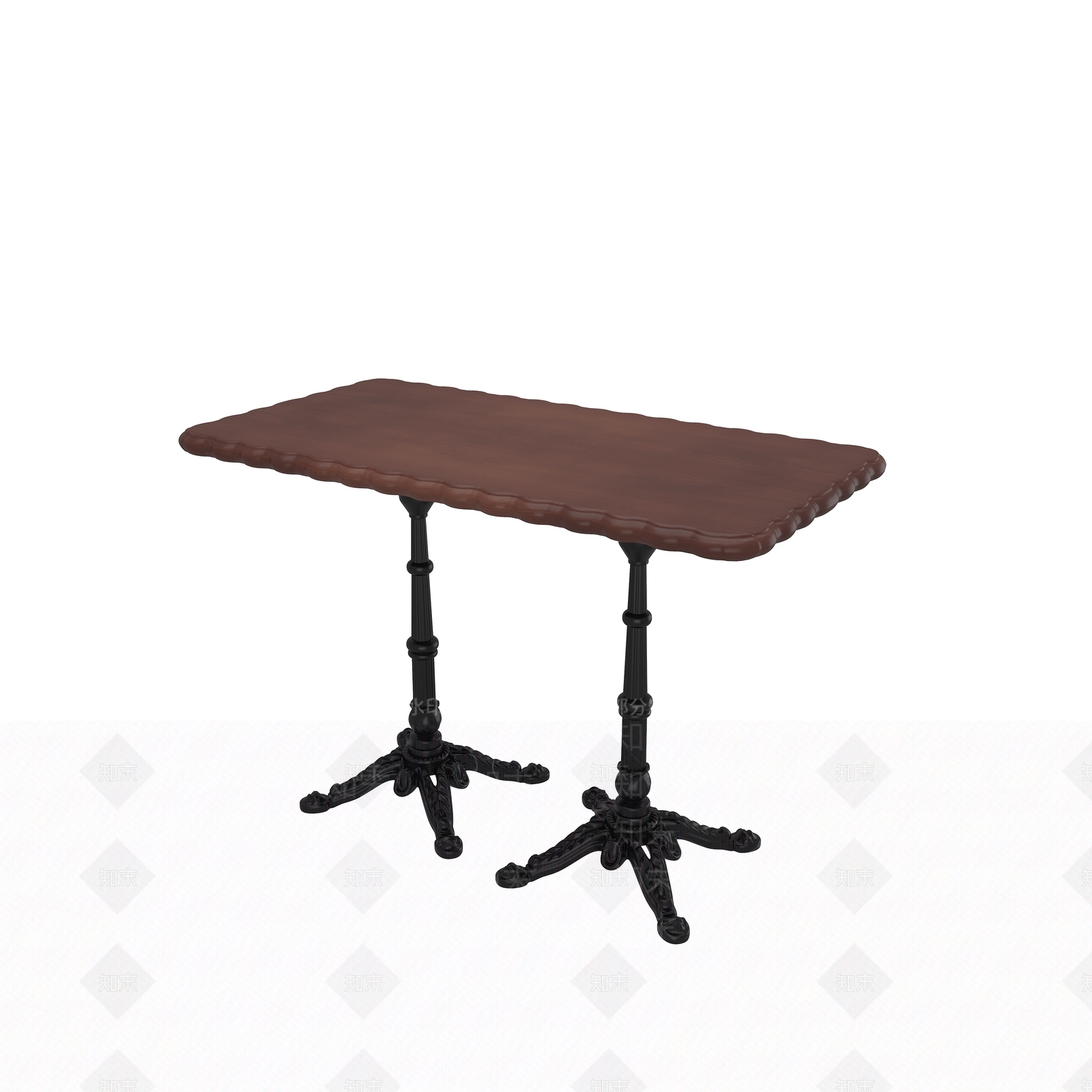 美式法式餐椅3D模型下载【ID:1167212862】