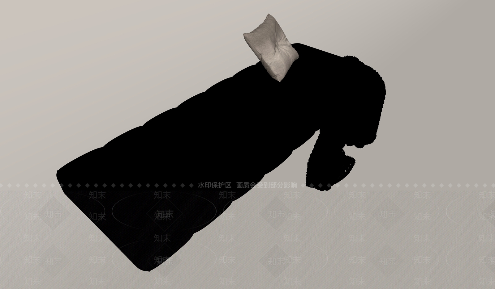 坐垫SU模型下载【ID:1167216309】