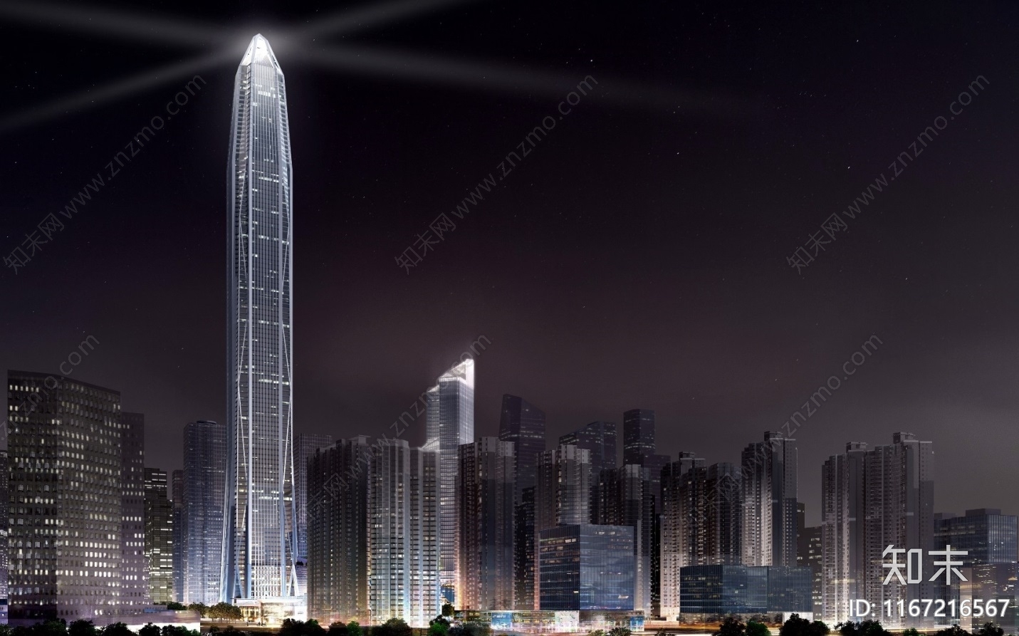 现代整体办公空间cad施工图下载【ID:1167216567】