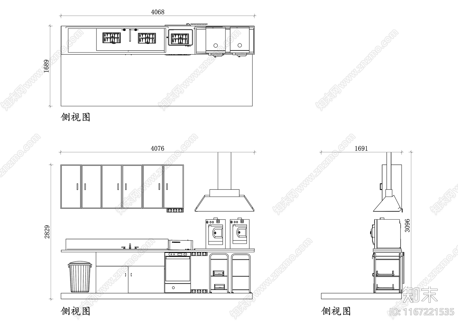 现代医院cad施工图下载【ID:1167221535】